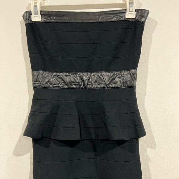 Black Bebé short Dress - Picture 3 of 4